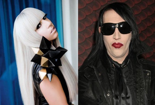 Lady Gaga e Marilyn Manson, una stranissima coppia che con stupore di tutti 