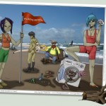 Plastic beach