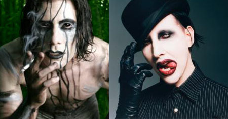 Marylin Manson and wes borland