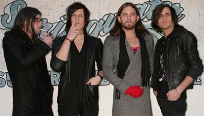 Kings of Leon il gruppo insieme