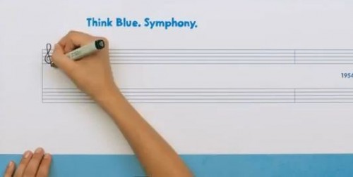 Think Blue. Symphony